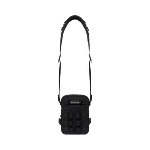 Balenciaga Army Crossbody Messenger Bag Black