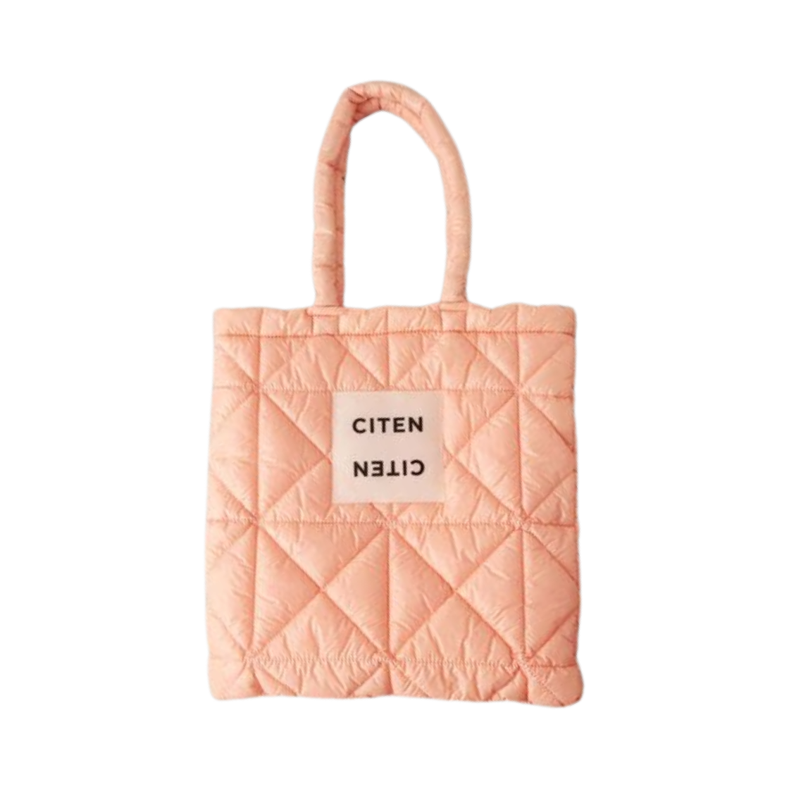 시텐 패디드 토트백 라이트 핑크(Citen Padded Tote Bag Light Pink)