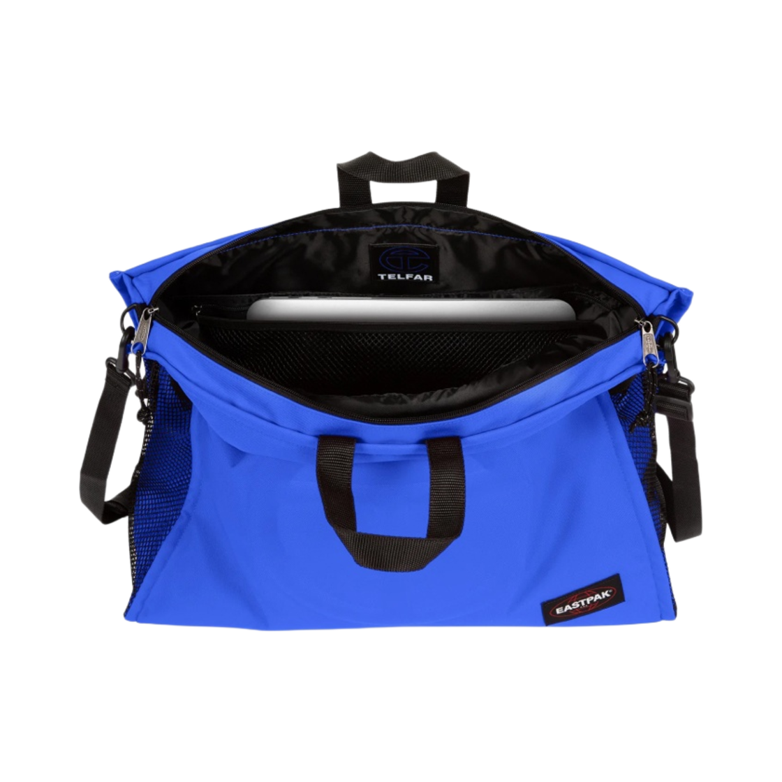 텔파 x 이스트팩 라지 쇼퍼 블루(Telfar x Eastpak Large Shopper Blue) - 2