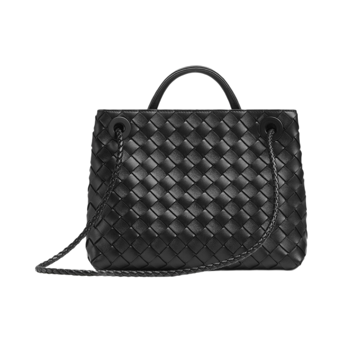 보테가 베네타 스몰 안디아모 블랙(Bottega Veneta Small Andiamo Black) - 3