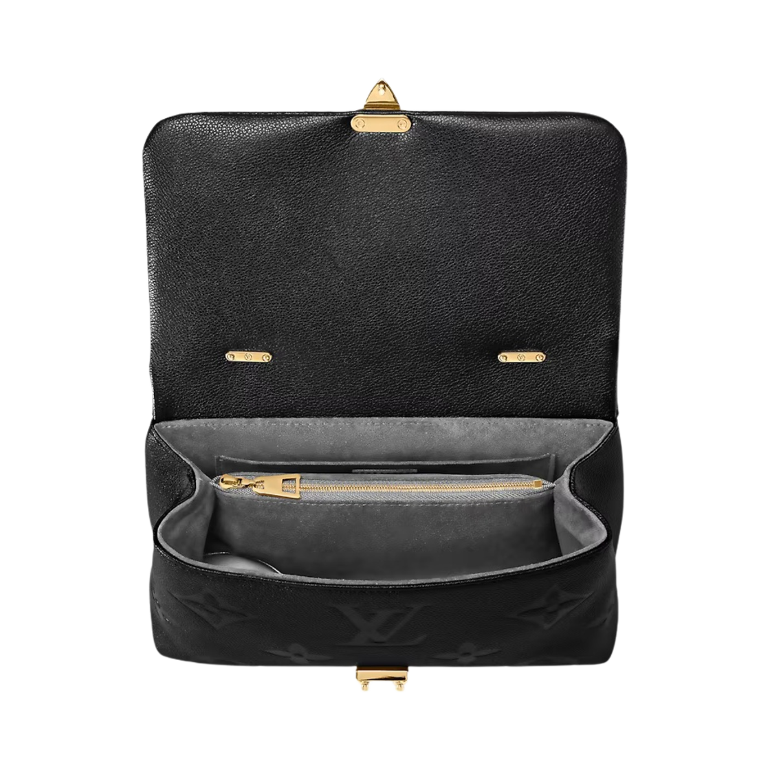 M45976 Louis Vuitton Madeleine MM Monogram Empreinte Black - #3
