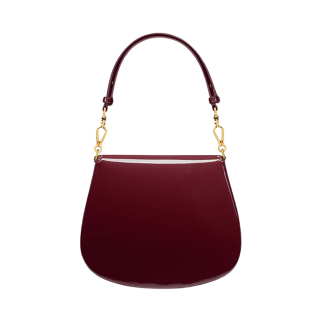 생로랑 볼테르 탑 핸들 페이턴트 레더 다크 레드 와인(Saint Laurent Voltaire Top Handle in Patent Leather Dark Red Wine) - 2
