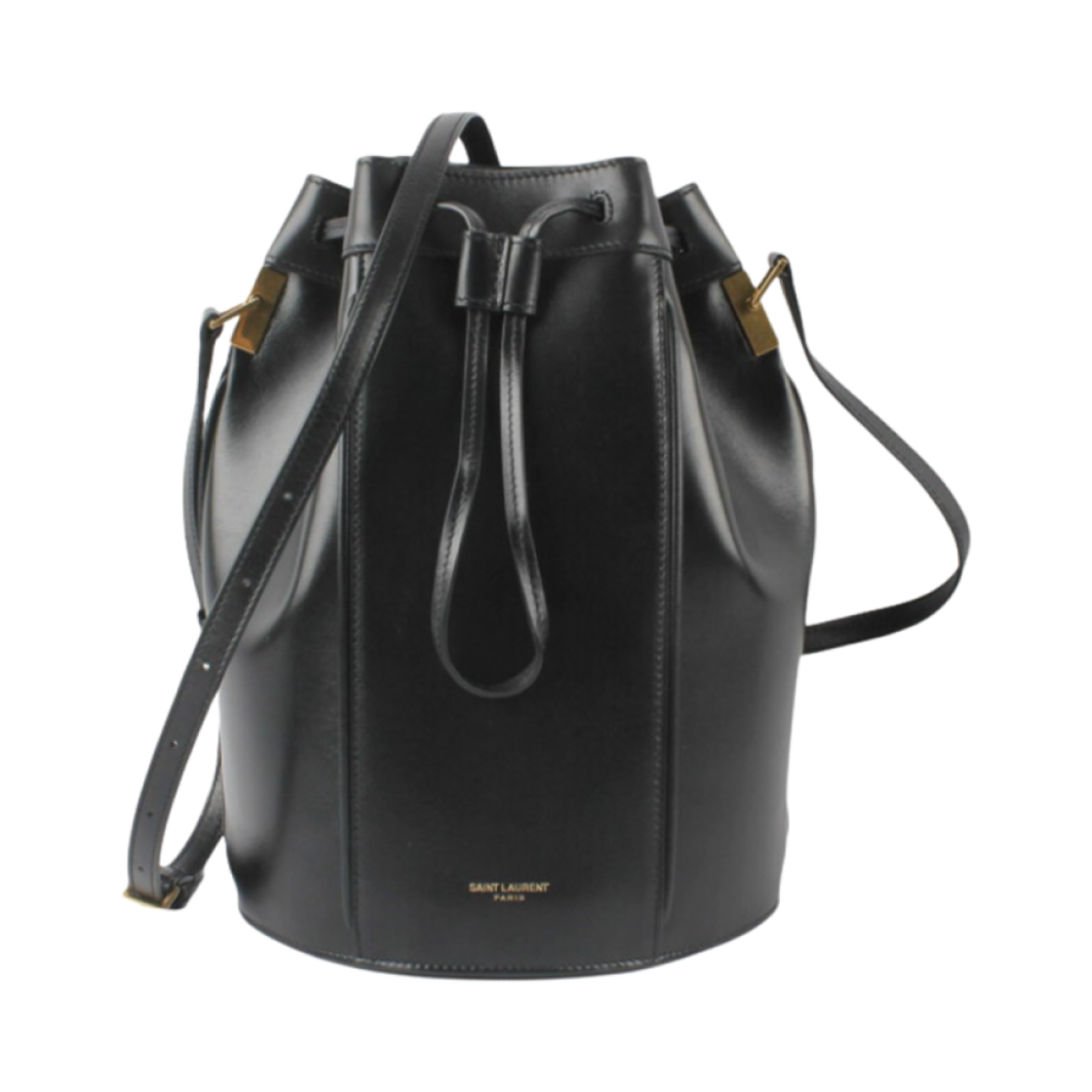 554242-0SX0W-1000 Saint Laurent Talitha Medium Bucket Bag Black