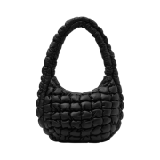 COS Quilted Mini Bag Leather Black