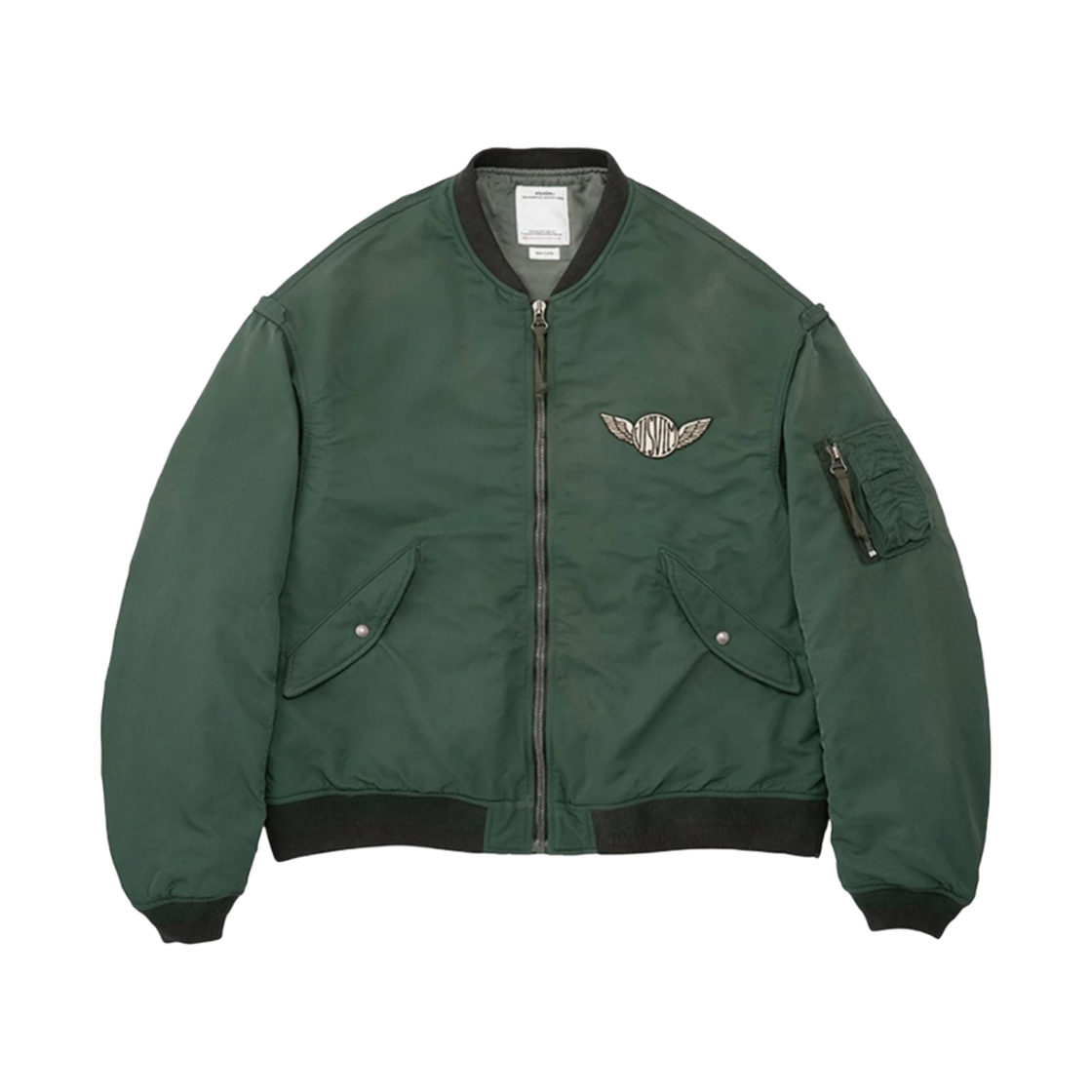 123105013028 Visvim Thorson Marque Jacket Green - 23SS
