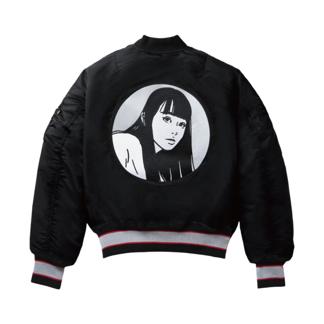 온 에어 x 알파 인더스트리 MA-1 봄버 자켓 2023 블랙(On Air x Alpha Industries MA-1 Bomber Jacket 2023 Black)