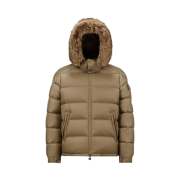 Moncler Mayaf Short Down Jacket Light Brown - 24FW