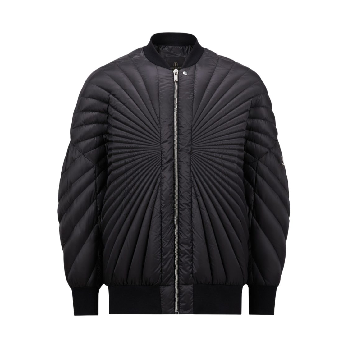 몽클레르 x 릭 오웬스 레디언스 피터 다운 봄버 자켓 블랙 - 24FW(Moncler x Rick Owens Radiance Peter Down Bomber Jacket Black - 24FW)