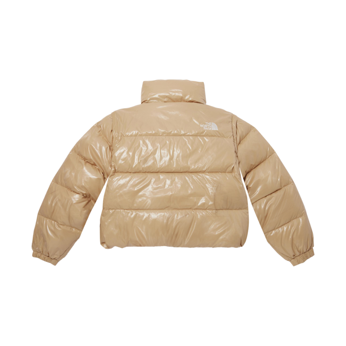 (W) 노스페이스 화이트 라벨 글로시 디테처블 다운 자켓 골드 베이지((W) The North Face White Label Glossy Detachable Down Jacket Gold Beige) - 2