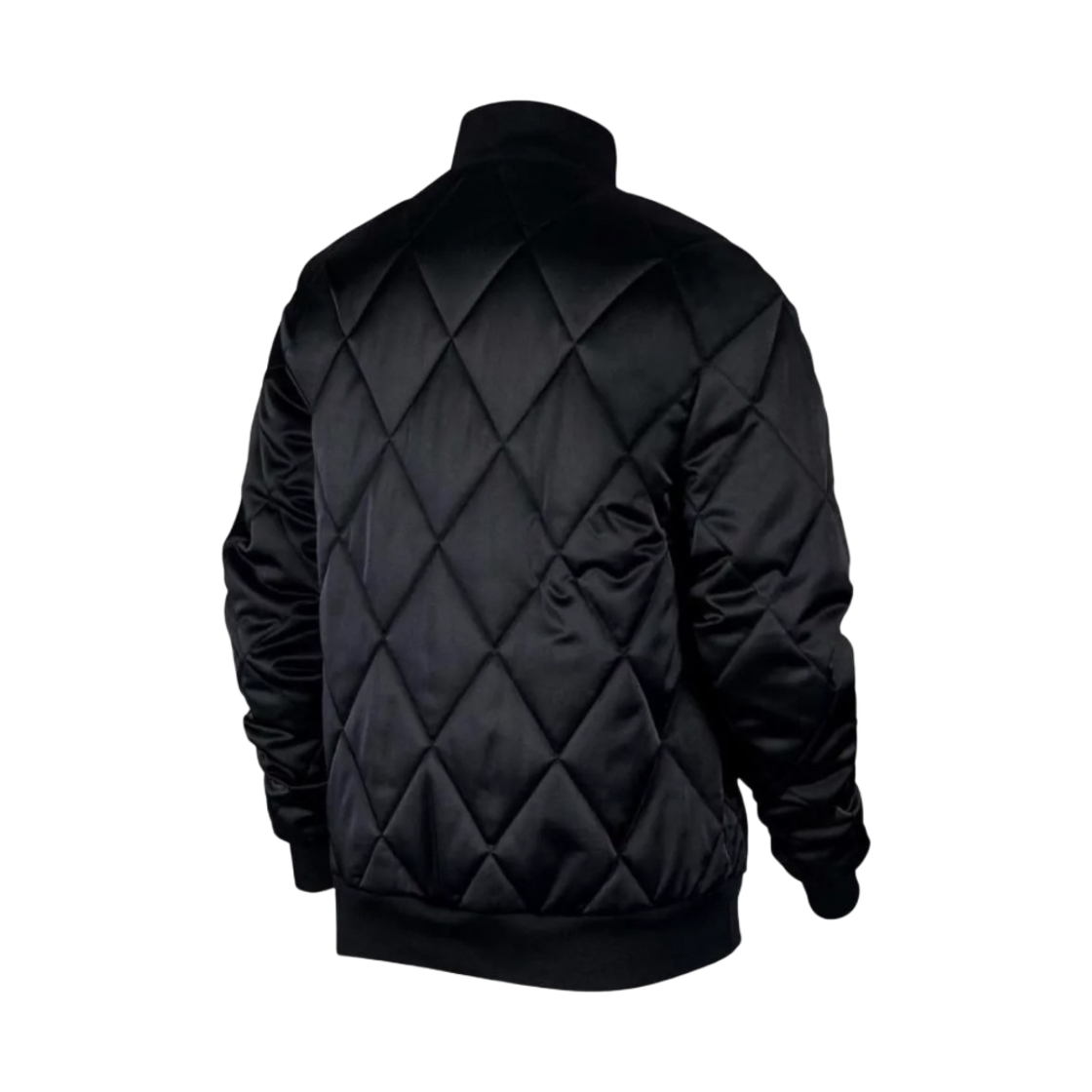 (W) 나이키 NSW 에어 신세틱 필 사틴 자켓 블랙 - 아시아((W) Nike NSW Air Synthetic Fill Satin Jacket Black - Asia) - 2