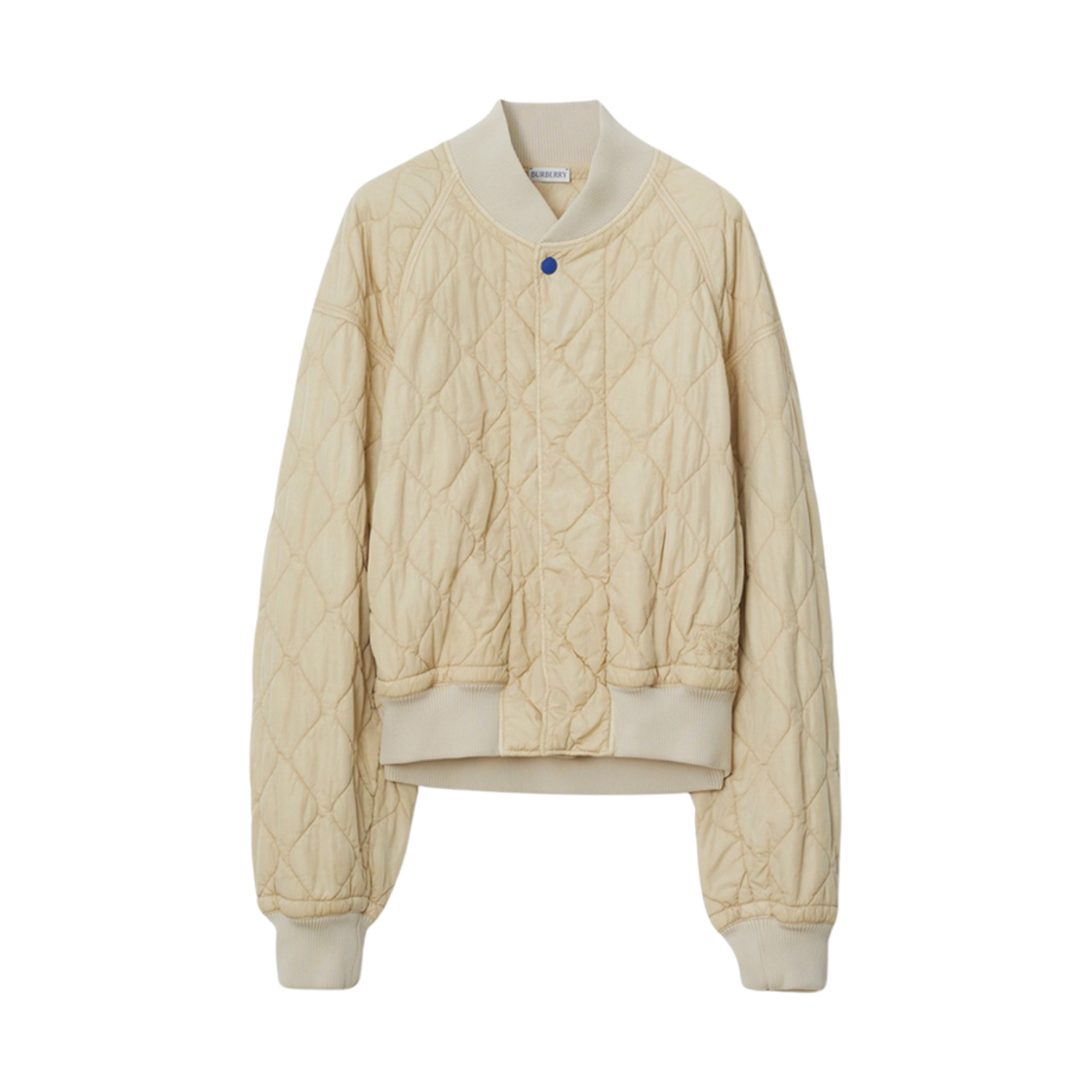 8081118 (W) Burberry Quilted Nylon Bomber Jacket Soap