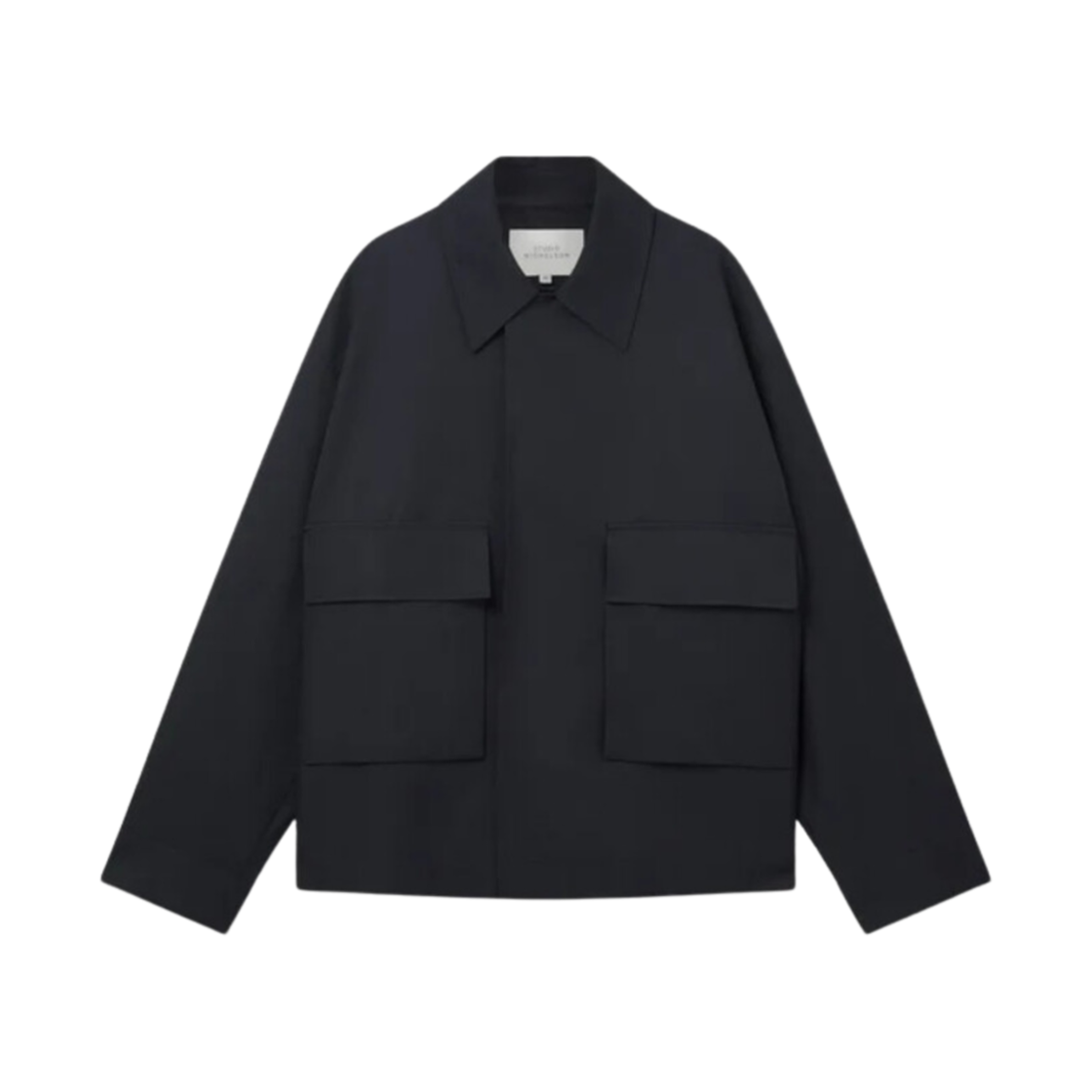스튜디오 니콜슨 레지 자켓 다크 네이비(Studio Nicholson Regi Jacket Dark Navy)