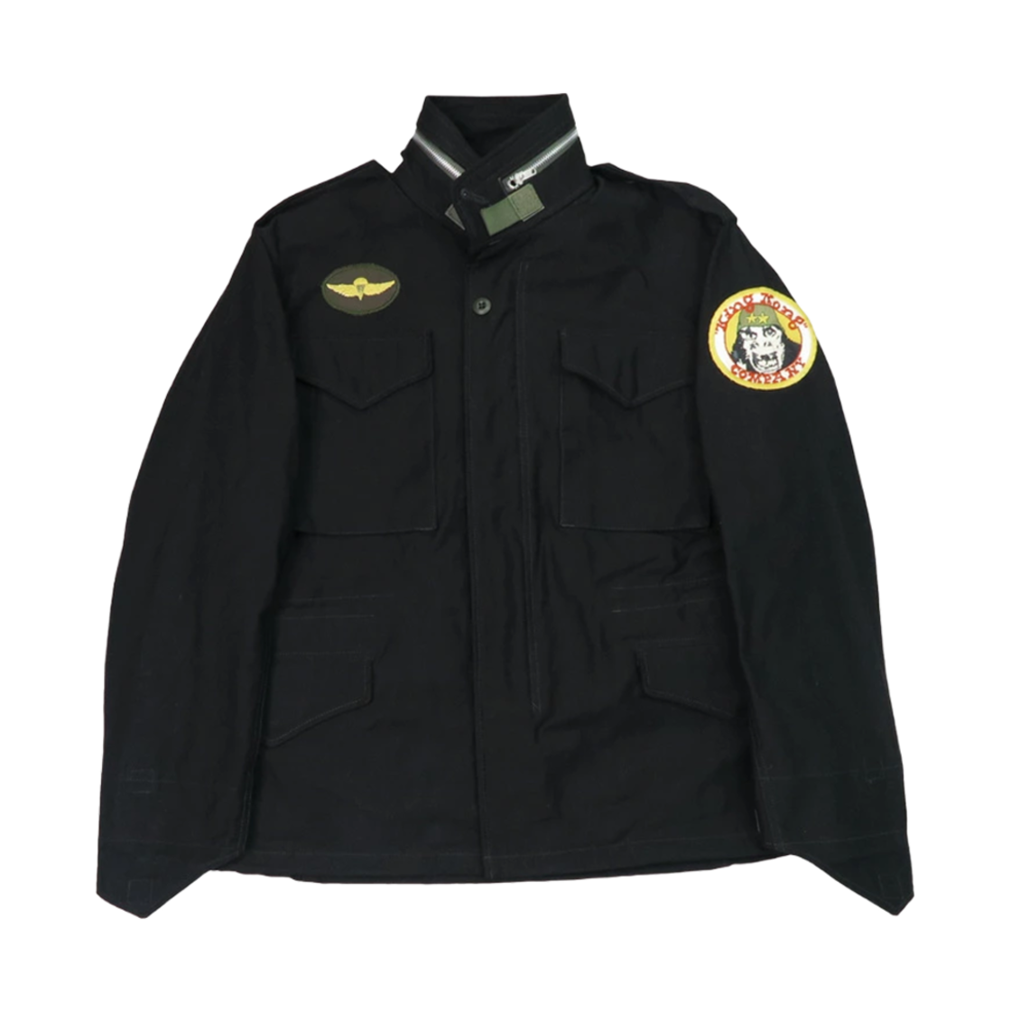 토이즈 맥코이 택시 드라이버 M-65 코트 필드 위드 후드 블랙(Toys McCoy Taxi Driver M-65 Coat Field With Hood Black)