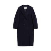 (W) Max Mara Madame 101801 Icon Coat Ultramarine