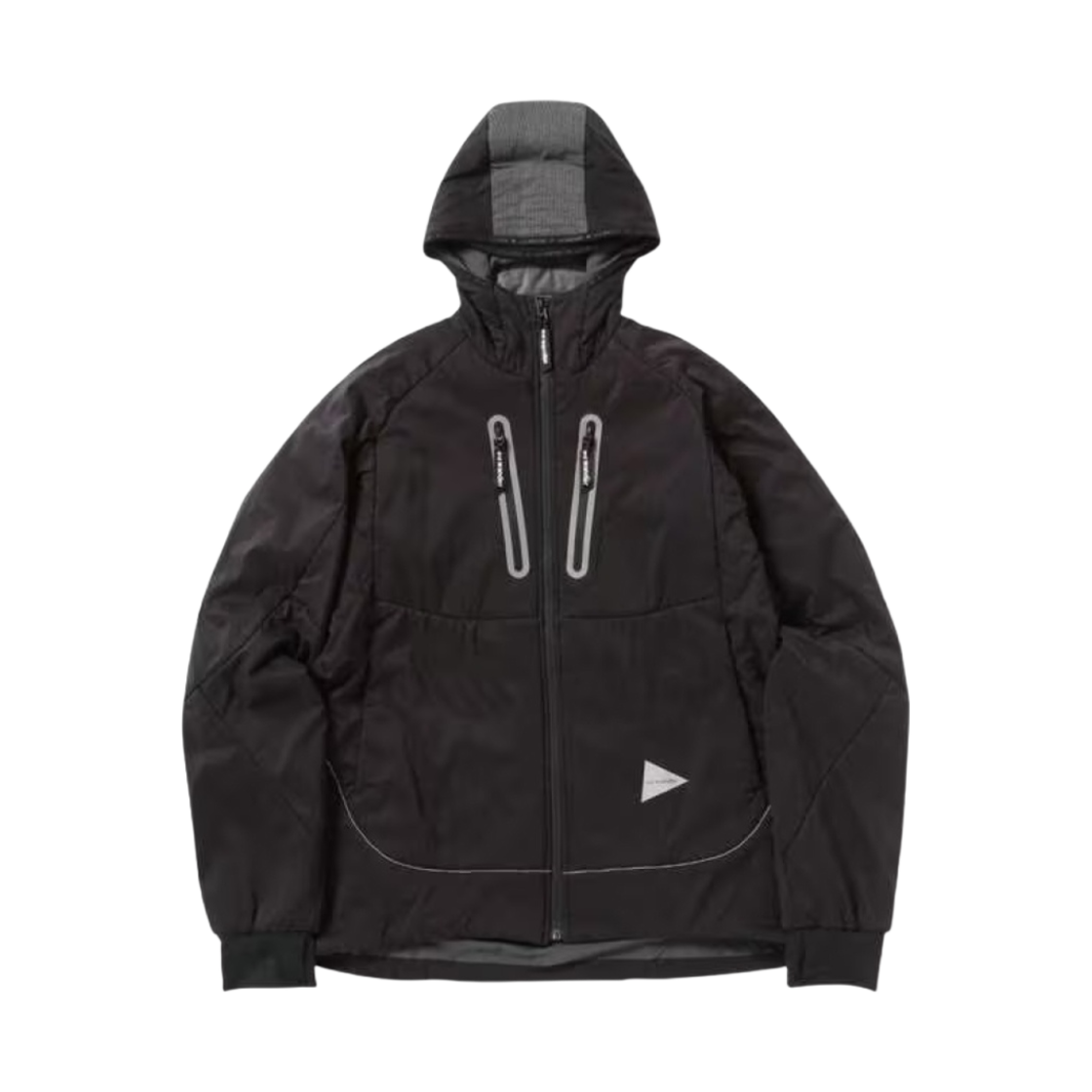 앤드 원더 알파 에어 후드 블랙(And Wander Alpha AIR Hoodie Black)