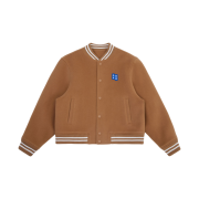 Ader Error Sig; TRS Tag Varsity Jacket 01 Camel