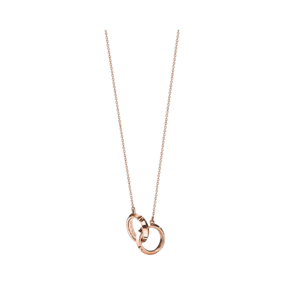 티파니 앤 코 아틀라스 X 클로즈드 인터라킹 펜던트 로즈 골드(Tiffany & Co. Atlas X Closed Interlocking Pendant Rose Gold) - 1
