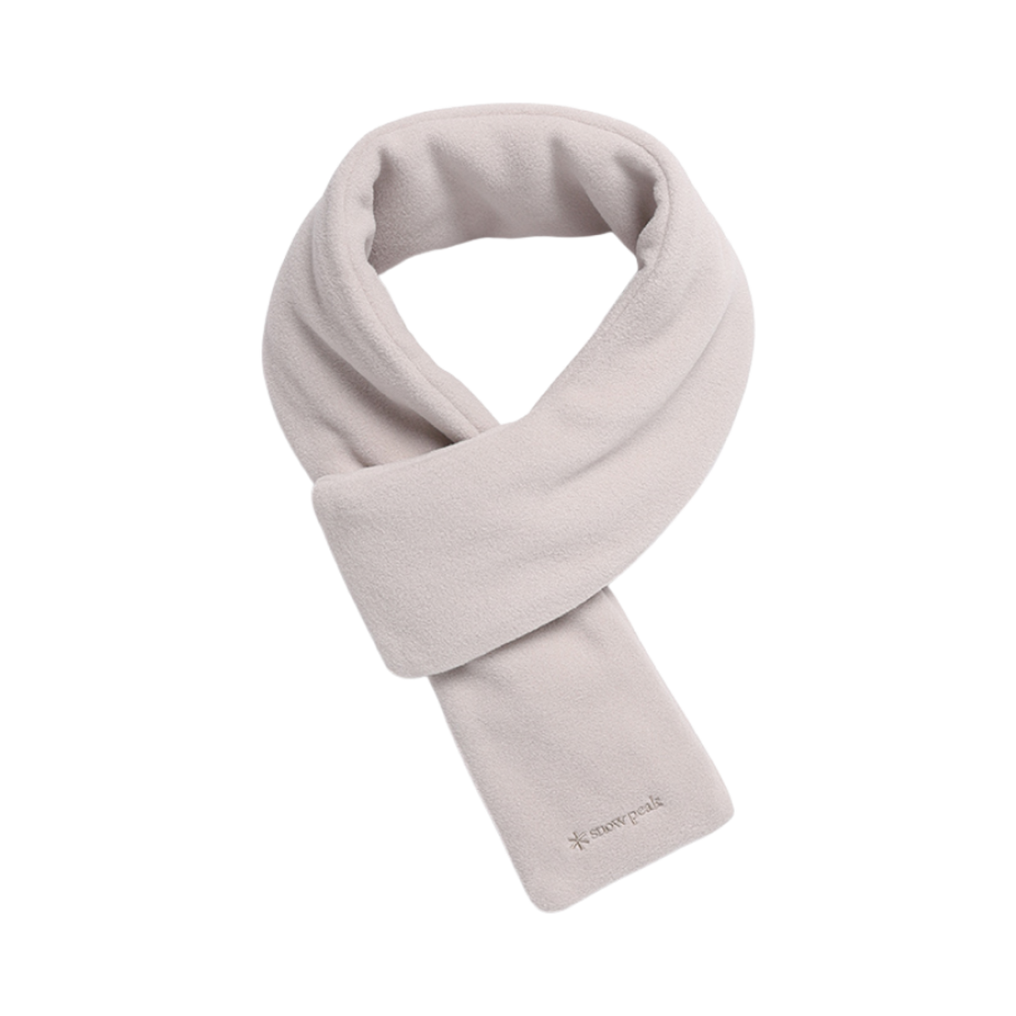스노우 피크 폴라텍 머플러 라이트 베이지(Snow Peak Polartec Muffler Light Beige)