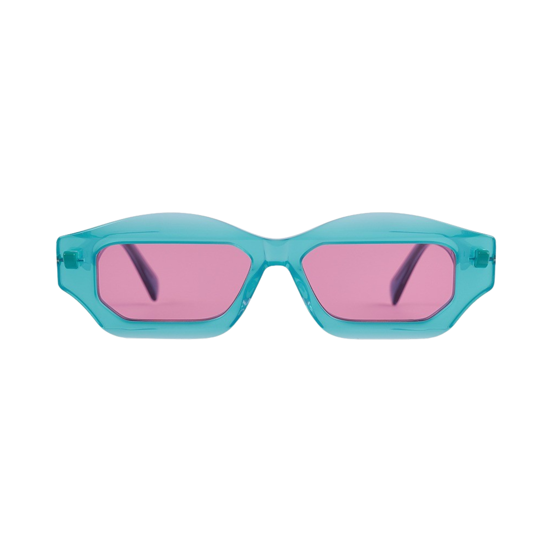 쿠보라움 Q6 아쿠아마린 핑크 틴트 렌즈(Kuboraum Q6 Aquamarine Pink Tint Lens)