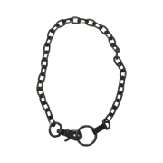 Our Legacy Ladon Keychain Varnished Black Metal