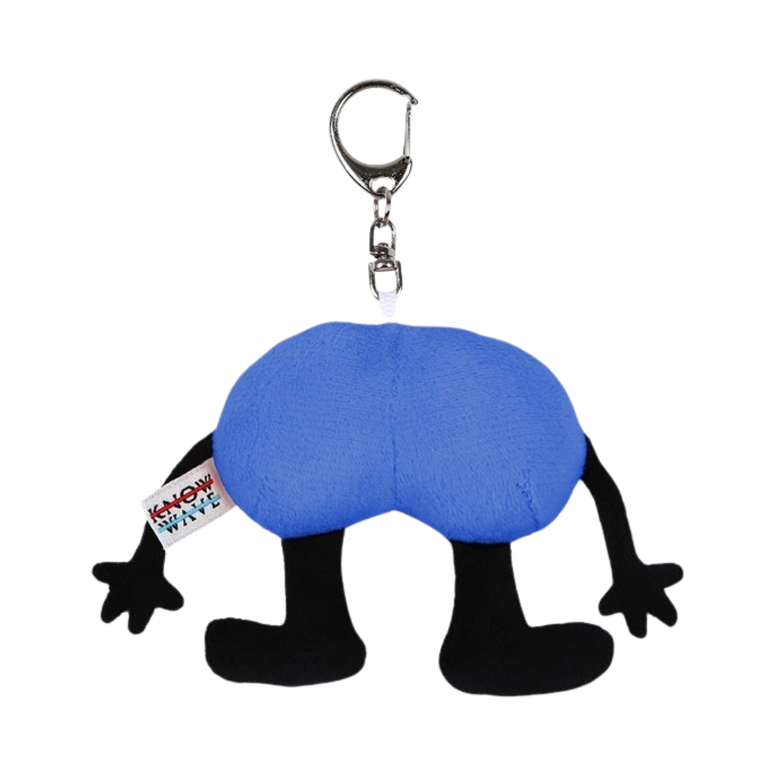 KNA067uBL Knowwave X Amuse Hippy Keyring Blue