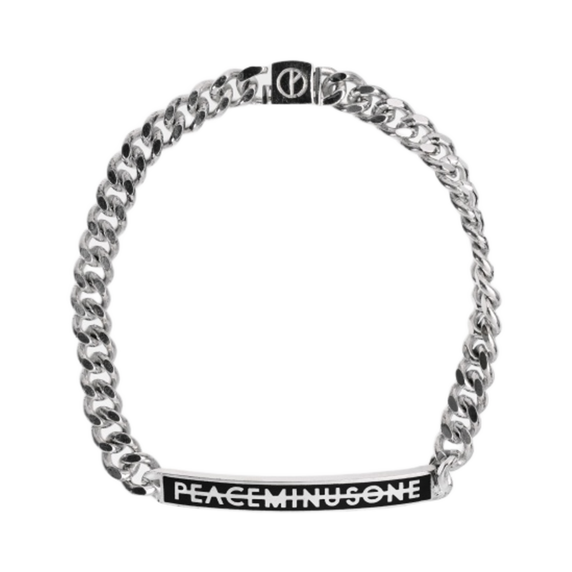 피스마이너스원 로고 브레이슬릿 #1 블랙(Peaceminusone Logo Bracelet #1 Black)