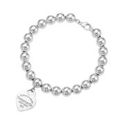 Tiffany & Co. Return to Tiffany Heart Tag Bracelet Silver 8mm