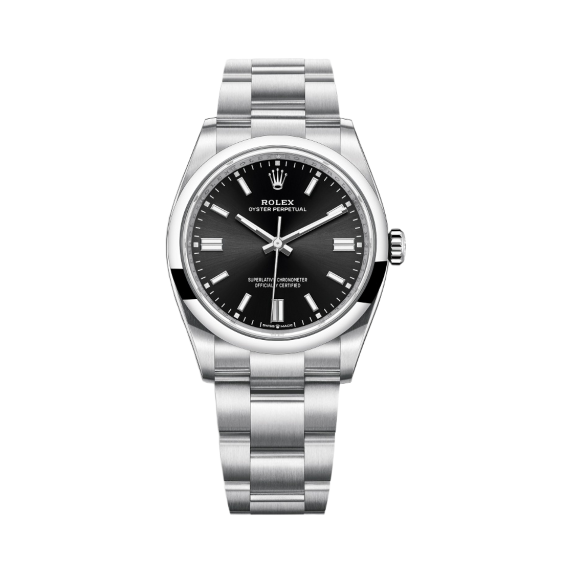 롤렉스 오이스터 퍼페추얼 36mm 126000 브라이트 블랙 오이스터(Rolex Oyster Perpetual 36mm 126000 Bright Black Oyster)