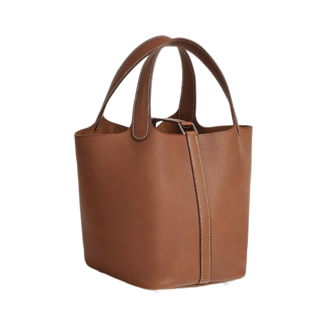 에르메스 피코탄 락 18 백 바레니아 포부르 카프스킨 & 팔라듐 하드웨어 포브(Hermes Picotin Lock 18 Bag Barenia Faubourg Calfskin & Palladium Fauve) - 3