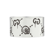 Gucci Ghost Ring Silver 12mm