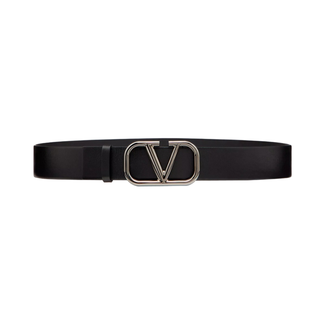 발렌티노 브이로고 시그니쳐 카프스킨 벨트 40mm 블랙(Valentino Vlogo Signature Calfskin Belt 40mm Black)