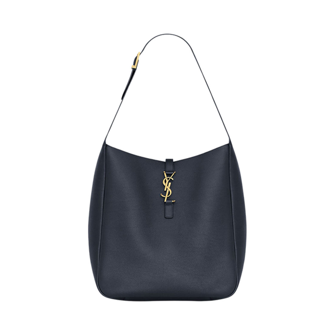 생로랑 르 5 아 7 서플 라지 그레인드 레더 블루 어비스(Saint Laurent Le 5 A 7 Supple Large in Grained Leather Bleu Abysse) - 1