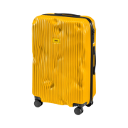 CRASH BAGGAGE Icon Stripe 26Inch Carrier Yellow