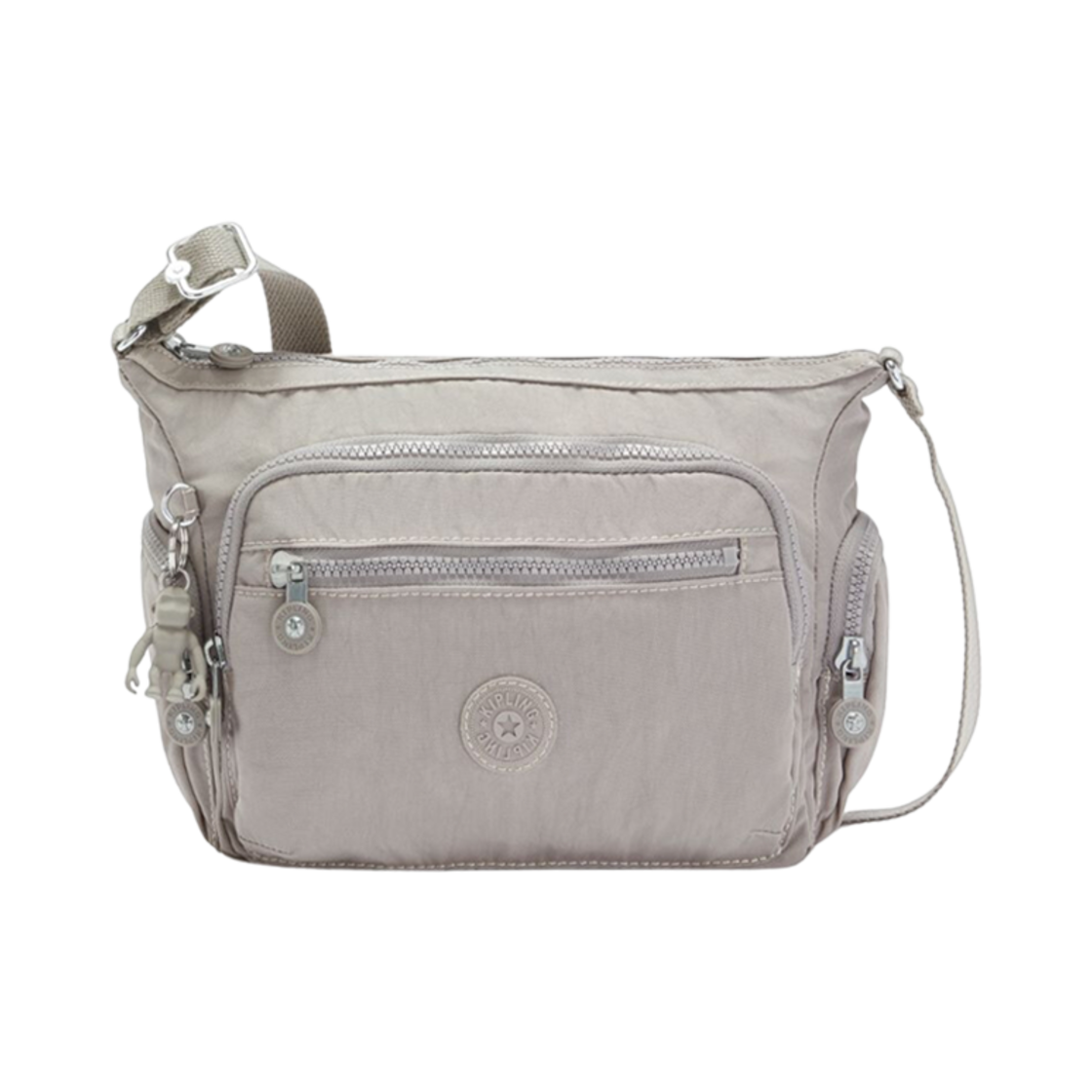 KI253189L Kipling Gabbie Small Grey Gris