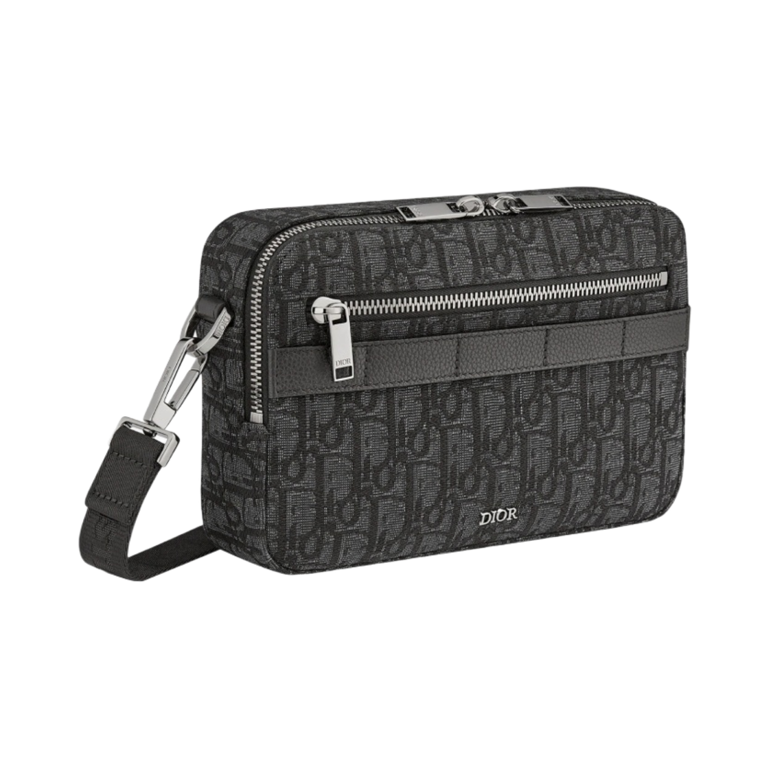디올 사파리 메신저백 블랙 디올 오블리크 자카드(Dior Safari Messenger Bag Black Dior Oblique Jacquard) - 2