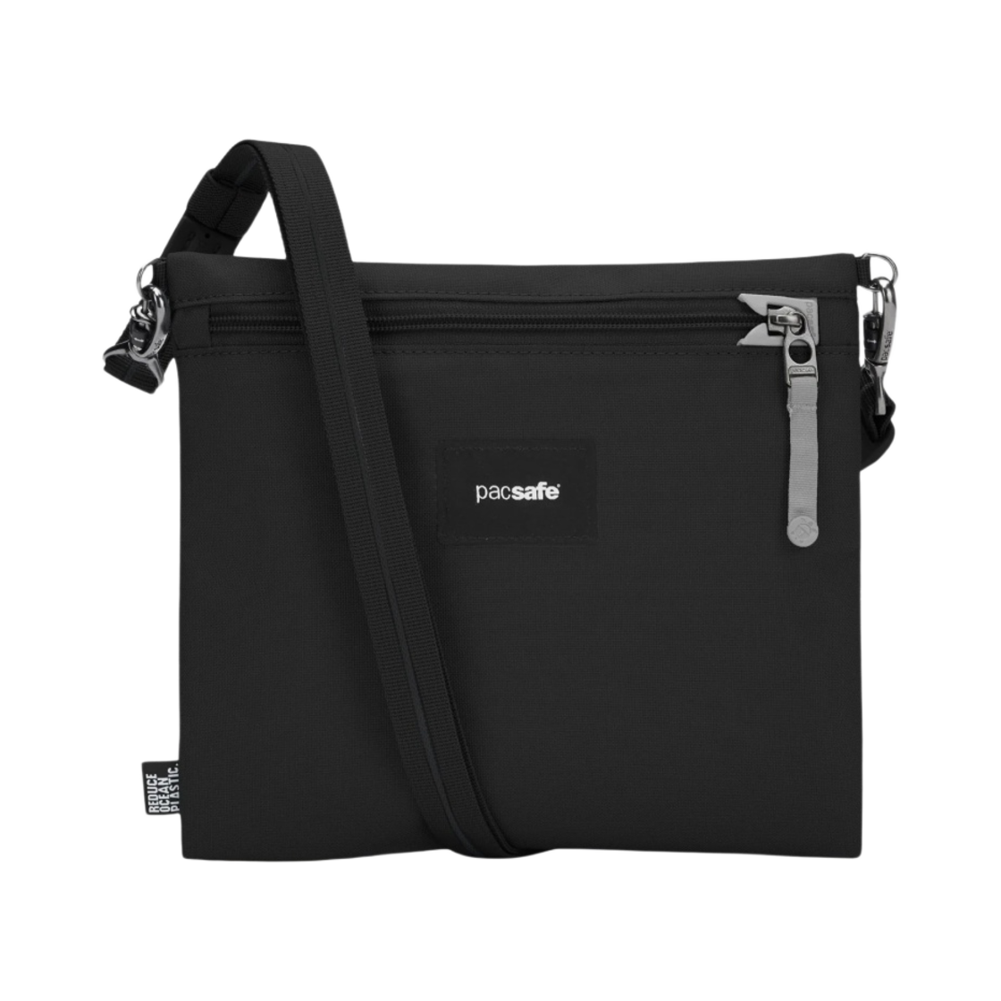 팩세이프 고 안티 테프트 크로스바디 파우치 제트 블랙(Pacsafe Go Anti Theft Crossbody Pouch Jet Black)
