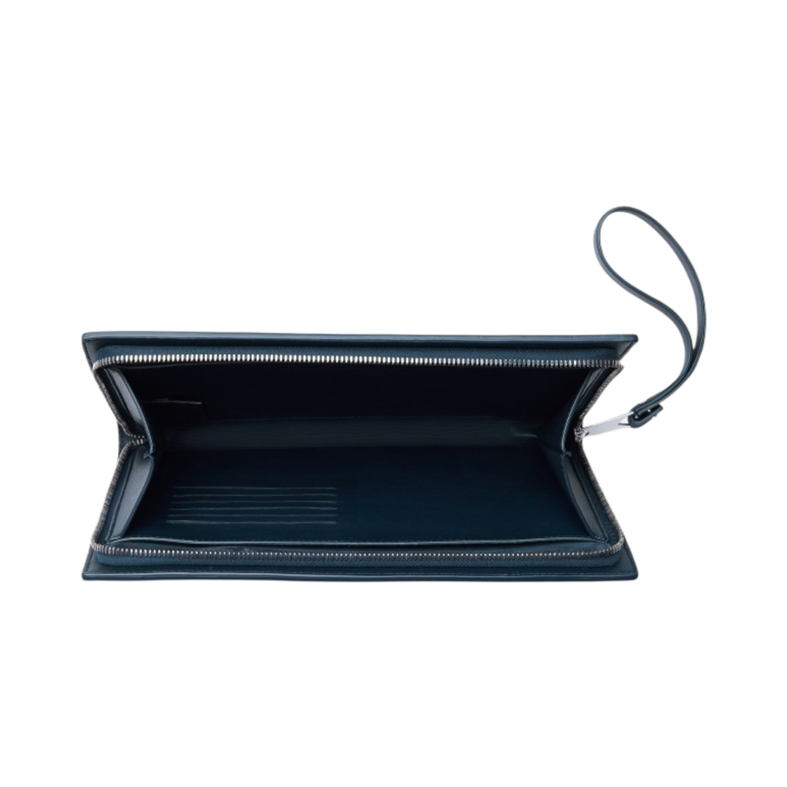 보테가 베네타 스몰 인트레치아토 도큐먼트 케이스 딥 블루(Bottega Veneta Small Intrecciato Document Case Deep Blue) - 2