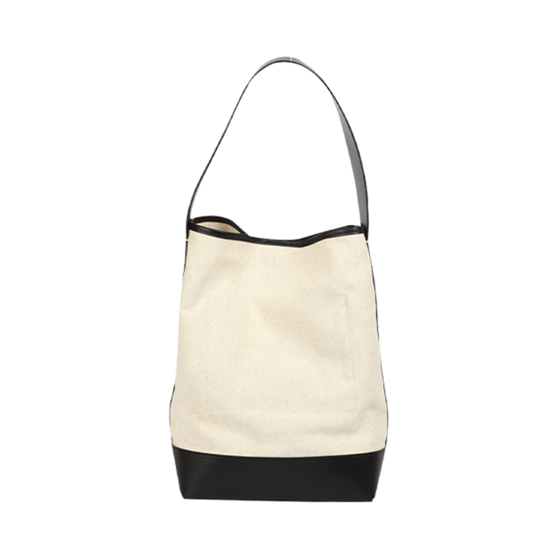 헤이그 어 바스켓 백 라지 화이트 블랙(Haag A Basket Bag Large)