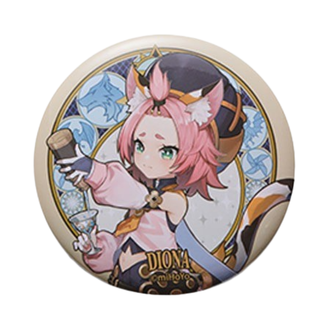 6972957488047 Genshin Badge Mondstadt Theme Diona