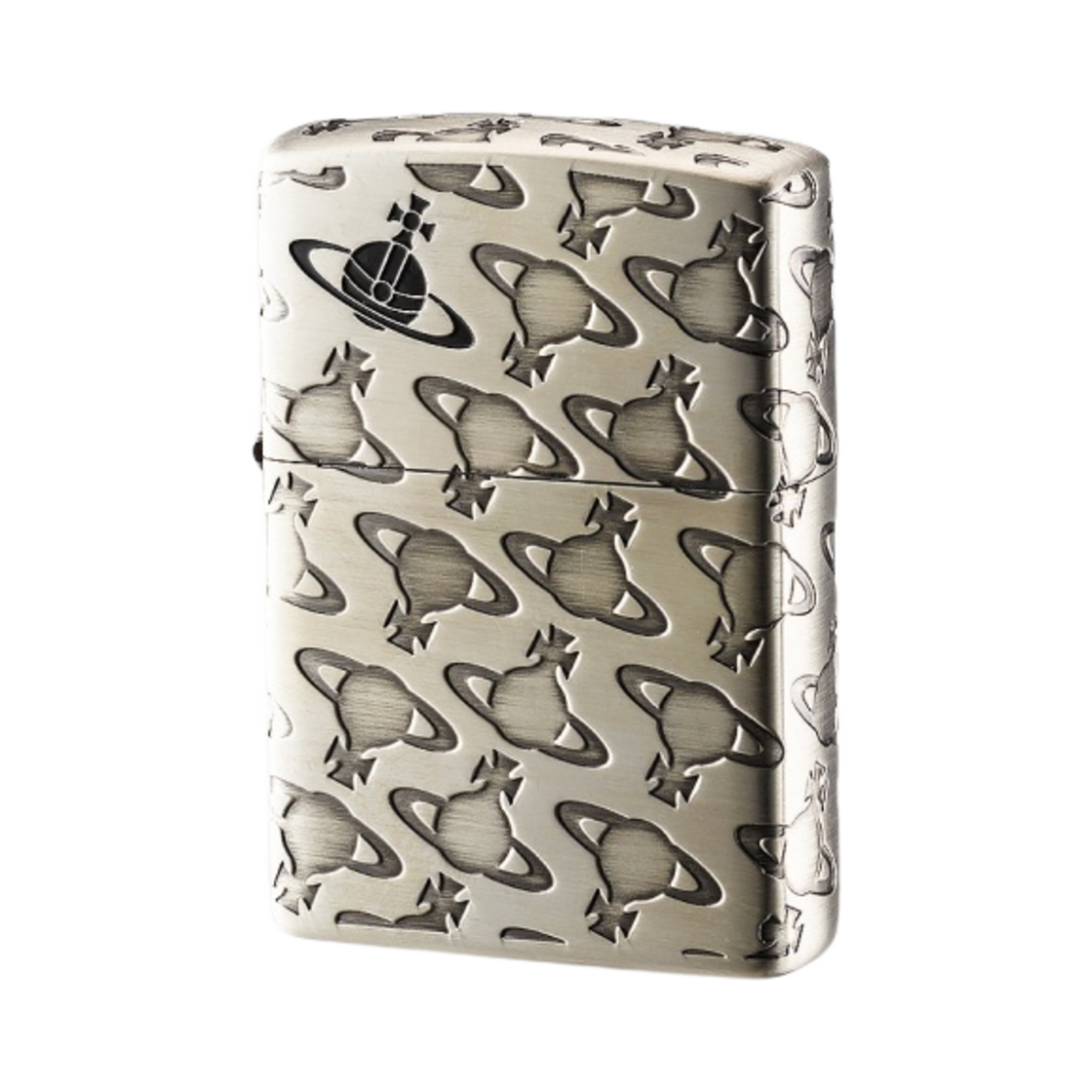 505253220/12180022 Vivienne Westwood Outstanding Orb Zippo Lighter Silver