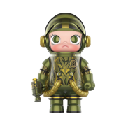 Pop Mart Mega Space Molly x Clot Alienegra Olive 100%