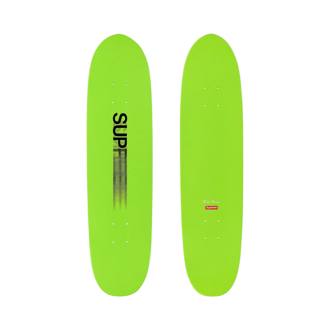 슈프림 모션 로고 크루져 스케이트보드 덱 라임 - 20SS(Supreme Motion Logo Cruiser Skateboard Deck Lime - 20SS) - 1