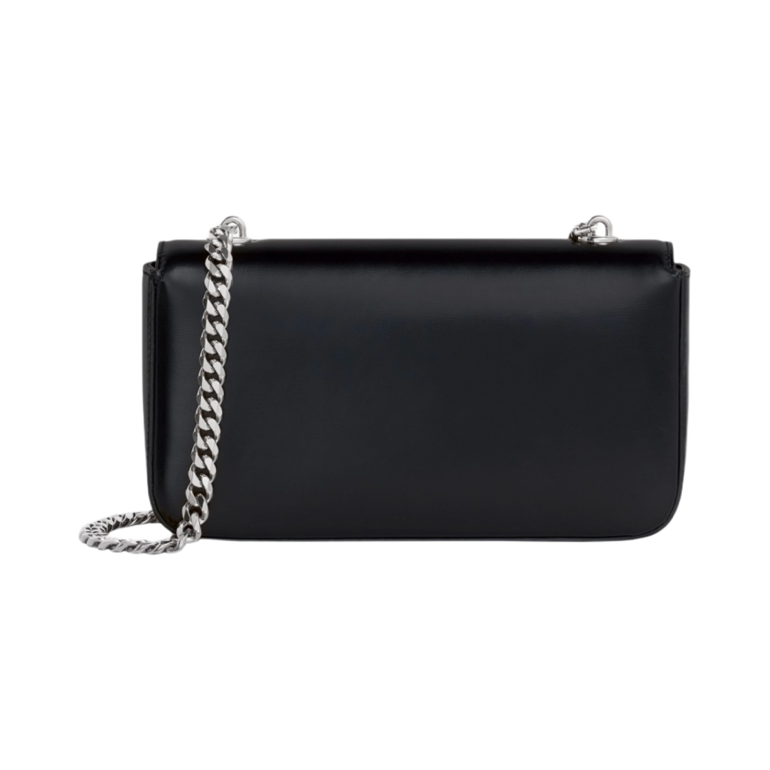 셀린느 샤이니 카프스킨 트리옹프 체인 숄더백 블랙(Celine Triomphe Chain Shoulder Bag in Shiny Calfskin Black) - 2