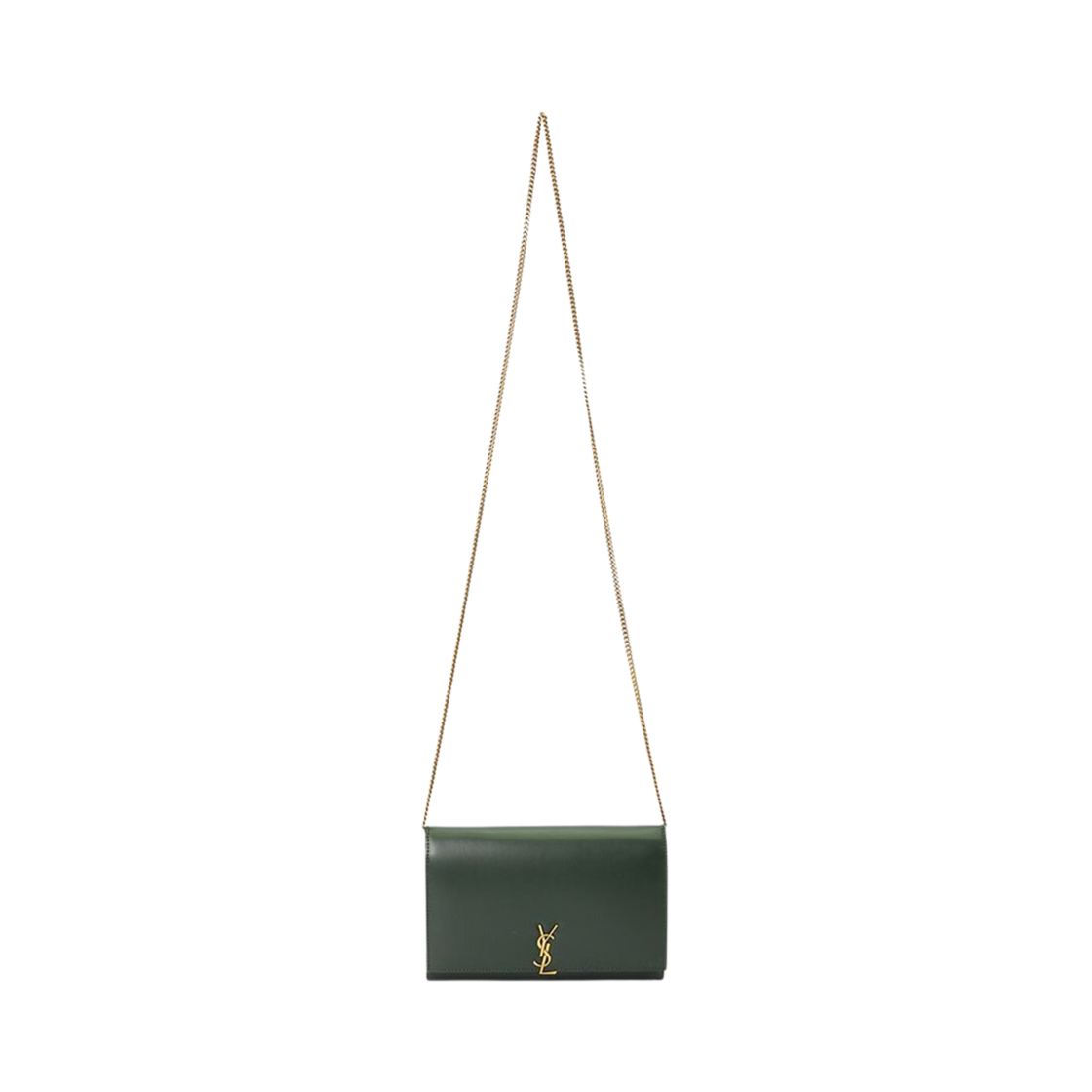 생로랑 모노그램 체인 숄더백 버트 폰스(Saint Laurent Monogram Chain Shoulder Bag Vert Fonce) - 3