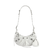 Balenciaga Arena Lambskin Le Cagole XS Shoulder Bag White