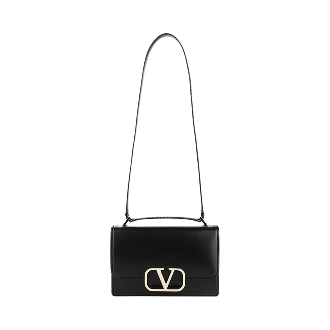 발렌티노 브이로고 숄더백 블랙(Valentino Vlogo Shoulder Bag Black) - 2