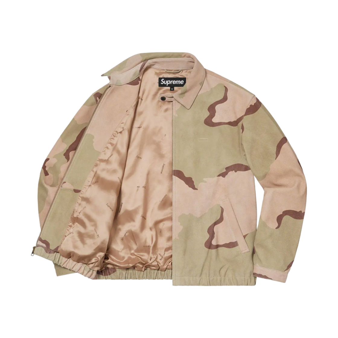 슈프림 스웨이드 해링턴 자켓 데저트 카모 - 22SS(Supreme Suede Harrington Jacket Desert Camo- 22SS) - 2