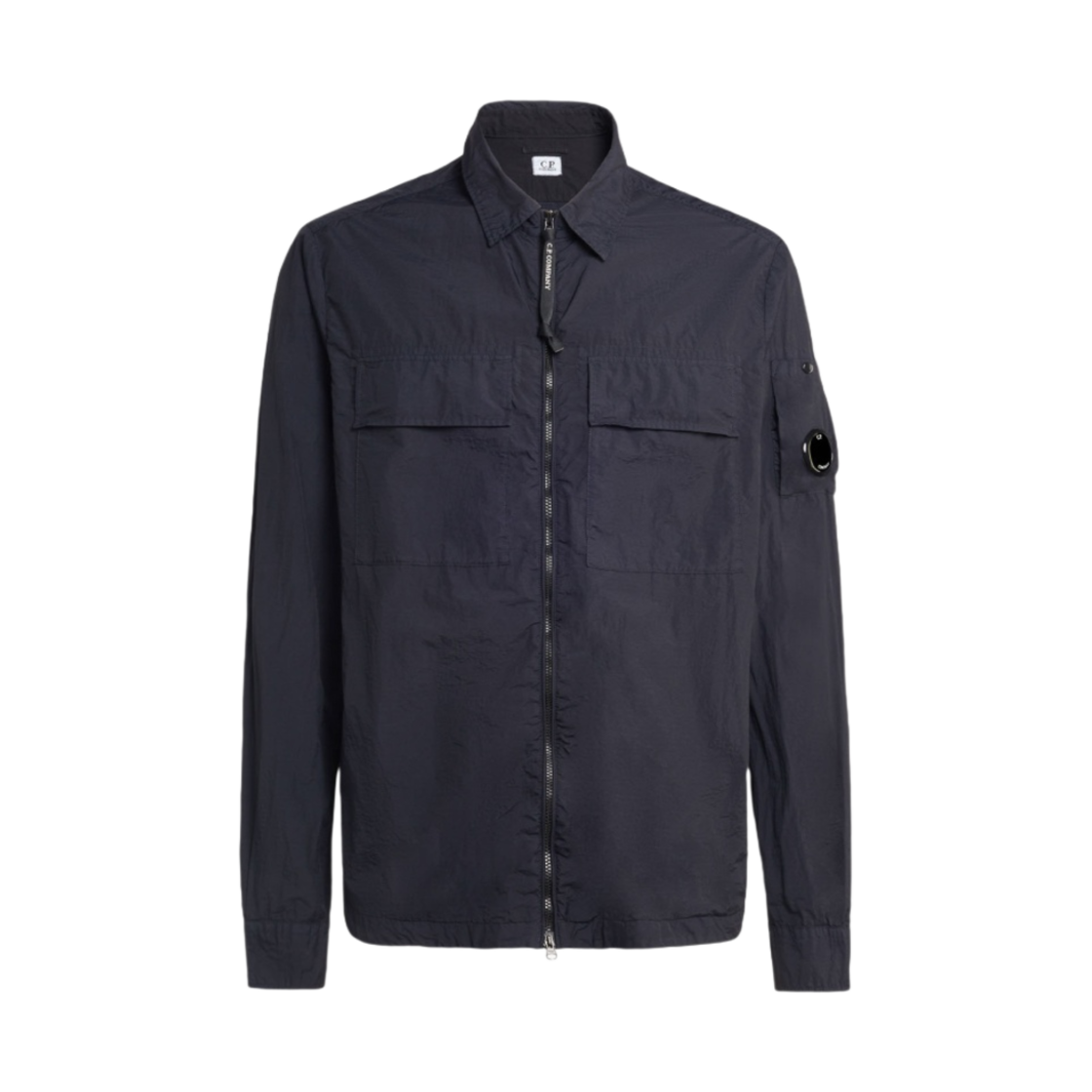 C.P. 컴퍼니 테일론 L 셔츠 토탈 이클립스 블루 - 23FW(C.P. Company Taylon L Total Eclipse Blue - 23FW) - 1