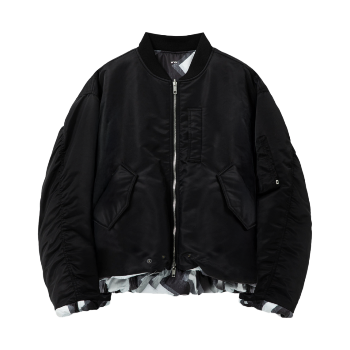 우영미 리버시블 MA-1 블랙 - 25SS(Wooyoungmi Reversible MA-1 Black - 25SS)