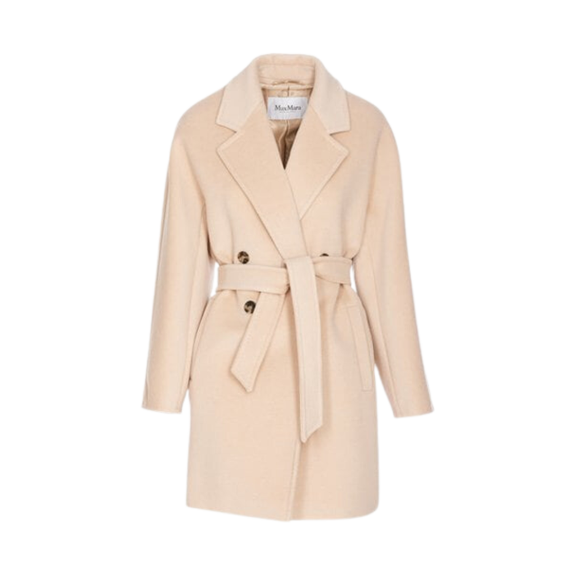 (W) 막스마라 필라 쇼트 마담 코트 베이지((W) Max Mara Pila Short Madame Coat Beige)